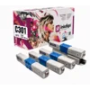 Inkdigo toner 44973536-44973533 kompatybilny z OKI C301DN MC332DN C321DN Certyfikat TÜV