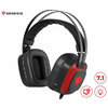 NATEC GENESIS Gejmerske slušalice RADON 720 (Crne/Crvene) NSG-0999 USB, Virtual Surround 7.1, 20Hz - 20kHz, 102dB