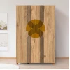 Hanah home Ormar Leva Hedera Sun 120x189x48cm Bež