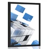 Plakat strateška kocka - 40x60 white