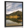 Plakat jezero pod hribi - 40x60 no frame