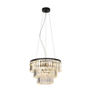 Zuma Line P17127-4 - Luster na sajli TIFANNY 4xE14/40W/230V crna