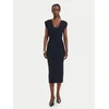 BOSS Cocktail obleka Dorlita 50563851 Mornarsko modra Slim Fit