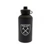 FOREVER COLLECTIBLES Steklenica za pijačo WEST HAM UNITED F.C. Aluminijasta steklenica za pijačo, črna, 500 ml