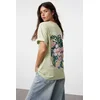 Trendyol Milla Ženska majica TWOSS24TS00183, Zelena