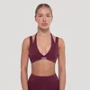 GymBeam Flow Sports Bra Wine