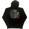 The Rolling Stones Swirl Logo 82 Black M Kapuco