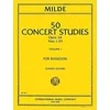 MILDE:50 COMCERT STUDIES OP26/1-25 VOL.1 BASSOON