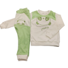 Izvor Set za bebe, Krem-zeleni