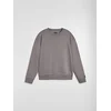 Sinsay - Crewneck comfort fit duks sa dodatkom pamuka - tamno siva