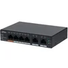 DAHUA Desktop Gigabit Switch upravljač CS4006-4GT-60 6-Port Cloud sa 4-Port PoE, Crni