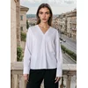 Sinsay - Viskoza bluza - belo