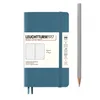 Notebook Softcover Pocket (A6), 123 stranice, (tačkaste), boja Stone Blue