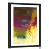 Plakat s paspartujem izjemnost barv - 30x45 black