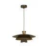 Luster na sajli PLATO 1xE27/15W/230V mesing/zlatna
