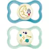 MAM Air Night 16m+ duda Turquoise/ Mint 2 kos