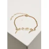 Pray bracelet - gold colors