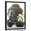 Plakat wellness tihožitje z Budo - 60x90 no frame