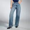 Straight fit farmerke