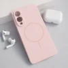 Maska Mag Case PureTone za Samsung S25 Edge roze