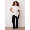 Trendyol Curve Ženska bluza Tbbaw26Af00063, Krem