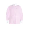 Karl Lagerfeld Bluza Ikon lila / roza / bela