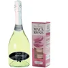 Caldirola Moscato Galla Penušavo belo vino, Polu-slatko, 0.75l i Chocolitaly Macarons jagoda Love 90gr