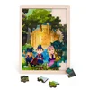 Pino drvene puzzle -Zamak