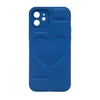 Futrola Matte Heart za Iphone 12, Plava