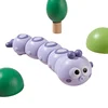 CAB Toys Raztegljiva gosenica vijolična