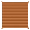 Vidaxl Sončno platno Oranžna in Rjava 6 x 6 m 100% poliester Oxford