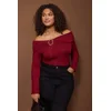 Trendyol Curve Ženska bluza Tbbaw26Af00094, Crvena