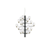 Ideal Lux - LED luster na sajli COPERNICO 20xG9/3W/230V pr. 86 cm crna