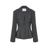 LeGer Studio Blazer Sophia pegasto siva / bela