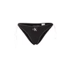 Calvin Klein Swimwear Bikini hlačke  črna / bela