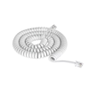 CABLETECH Telefonski kabel spirala 0.4m/2.1m beli, (20811556)