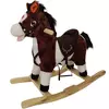 Klackalica Konjić plišani Happy Poni tamno braon 8606031941583