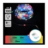 Aigostar - LED svetleći lanac 100xLED/3xAA 10,3 m višebojni