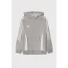 Otroški pulover adidas Performance TIRO24 SWHOODY siva barva, s kapuco
