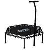 Aga Aga FITNESS Trampolin 130 cm črn + ročaj, (21000114)