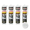 IsolBau prozorni silikon za akvarij 4 x 300 ml
