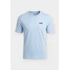 PUMA Funkcionalna majica ESS No. 1 mornarska/svetlo modra/bela