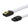 SAVIO Kabel SATA III 50cm pleteni beli