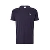 PUMA Majica T7 mornarska/bela