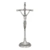 shumee Srebrni papeški stoječi križ - patina 31 cm