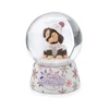 Novogodišnja glitter kugla kuće - 6.5cm Nici 49353