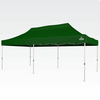 Paviljon za zabave 3x6m - brez 3 sten - Zelena