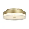 Searchlight 42651-30GO - LED stropno svetlo CYPRUS LED/21W/230V, pr. 30 cm, u zlatnoj boji