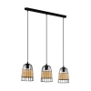 Eglo 43313 - Luster na sajli ANWICK 3xE27/40W/230V