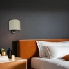 Opviq Zidna lampa E27 Max 40W, Bež-Crna
